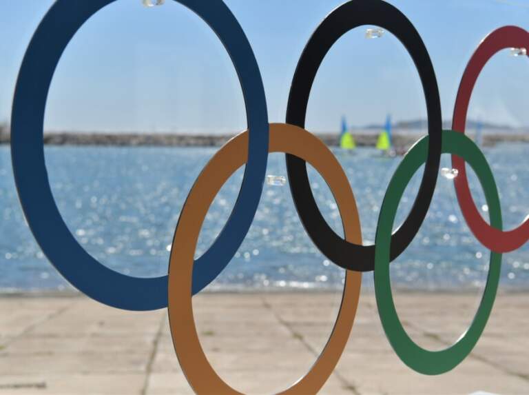 naar de olympische spelen.